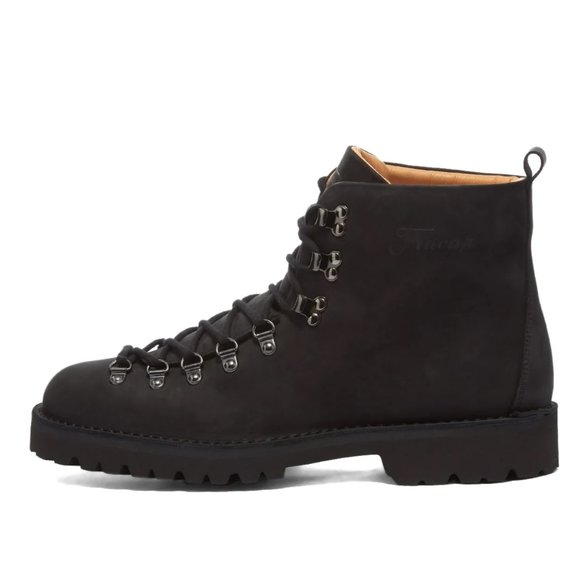 Fracap Black Nubuck M120 Alto Brill Boots - Picture 1 of 5